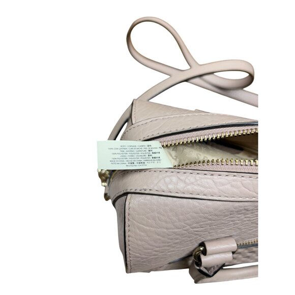 Kate Spade Delaney Perri Lane Bubbles Leather Satchel Purse With Perforated Deta - Picture 8 of 12